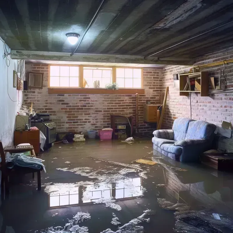 Flooded Basement Cleanup in Upland, IN